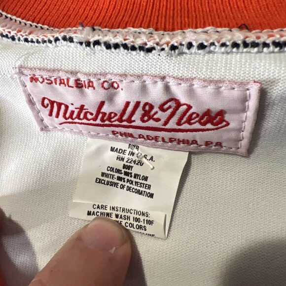 Signed Vtg Houston Astros Jersey 2XL Nolan Ryan 34 Mitchell Ness w/Tag HOLOGRAM - Picture 4 of 13